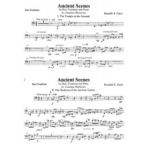 Ancient Scenes for Bass Trombone and Piano