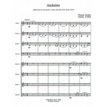 Andante for Horn Octet by Thomas Jöstlein.