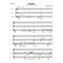 Prelude, Scherzo, Elegy and Finale for Clarinet, Trombone, and Mallet Percussion