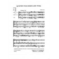 Quintet for Horns and Tuba by William Presser