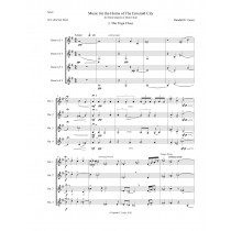 Music for the Horns of the Emerald City  for Horn Quartet or Choir - (2020)