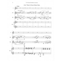Two Poems, Recitative and Aria for Soprano, Oboe, Horn, and Piano by Harold A. Kafer