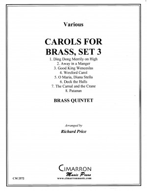 Carols for Brass, Set 3 arranged by Richard Price